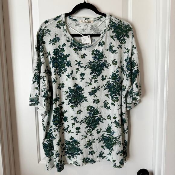 New -  We the Free Floral Shirt - Picture 1 of 7
